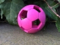 Preview: Naturgummi Gitterball Soccer, 7cm