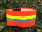 Preview: ZanTex Hundeschutzband 42/7cm dehnbar, Signalorange
