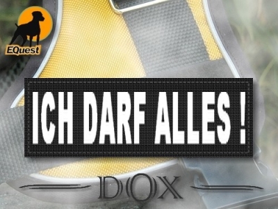 DoX Logosatz ICH DARF ALLES