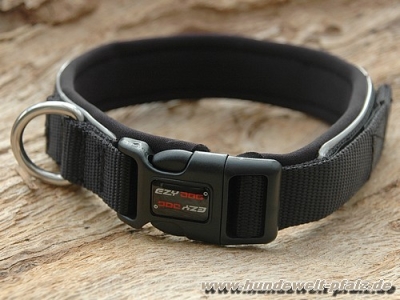 Ezydog Halsband, Größe S, Schwarz