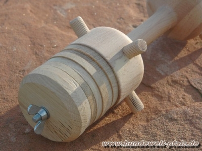 Oberländer Apportierbock 1500gr., mit Holzscheiben