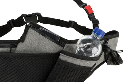 Jogginggurt mit Leine, mit Schnellösefunktion