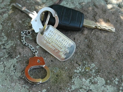 Geschirranhänger Handschellen
