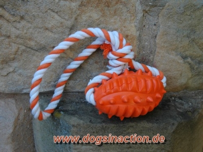 Rugby am Band, Naturgummi, 8cm / 20cm