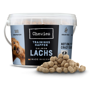 Chewies Trainings-Happen Lachs, Getreide- und glutenfrei, 300g