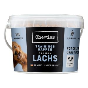 Chewies Trainings-Happen Lachs, Getreide- und glutenfrei, 300g