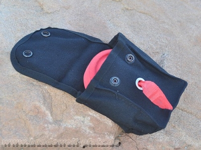 Preview: HWP Gürteltasche für Markierungsband, Schwarz