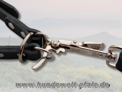 Befreiungsleine, Größe 1, 19mm x 100cm, Schwarz