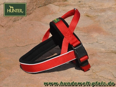 Hunter Norwegergeschirr Racing, Gr. XXL, Rot