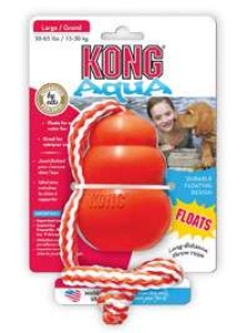 Kong Aqua M mit Seil, 8,5cm