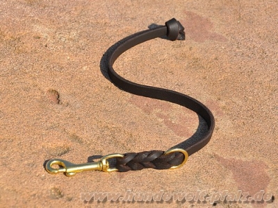 Preview: Fettleder-Kurzführer 2 in 1, 12mm x 30cm