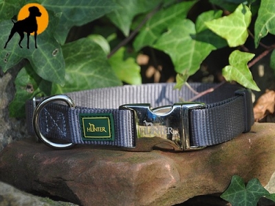 Hunter Halsband Vario Basic Alu-Strong, L, Grau