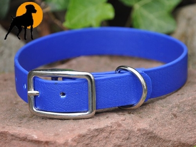 Biothane BETA Halsband DSS, 32cm x 19mm, Blau