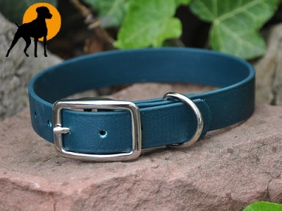 Biothane BETA Halsband 32cm x 19mm, Hunting Green