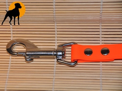 Edelstahl Karabinerhaken 82mm, mit drehbarem Wirbel