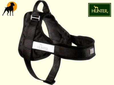 Hunter Hundegeschirr Ranger, Gr.S 39-50cm, Schwarz