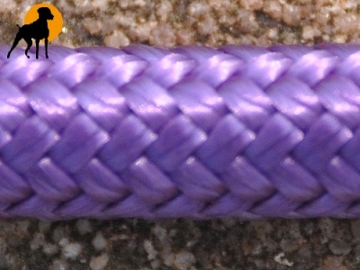 Moxonleine mit Zugstop, 7mm x 130cm, Flieder