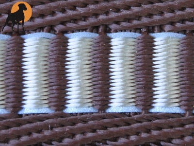 Preview: Niggeloh Mantrailing Schleppleine ULTRA, 20mm x 6m, Braun