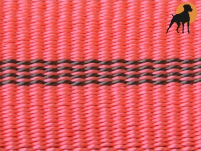 Halsband Nylon Muster AluMax, Orange