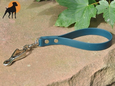 Biothane Beta Kurzführer Zangenhaken 19mm x 25cm m.HS