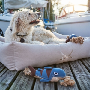 Josera Hundespielzeug Canvas Sansibar Rantum Hai 23 cm (39 cm Gesamtlänge)