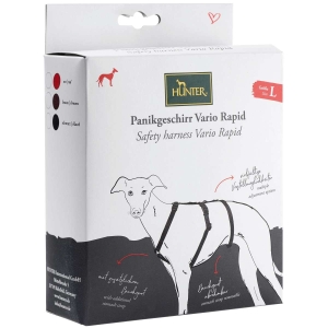 Hunter Panikgeschirr Vario Rapid, Größe M-L, schwarz