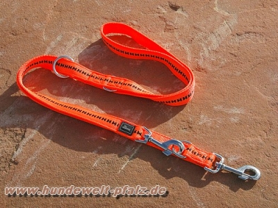 Hunter Power Grip Doppelführleine 10mm x 200cm
