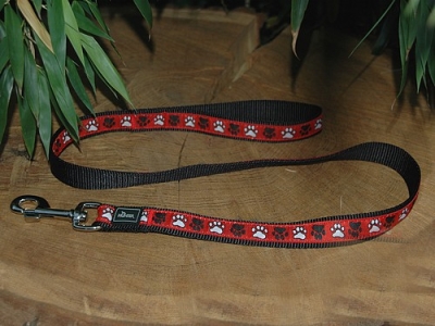 Hunter Führleine Krazy Paws 25mm x 100cm