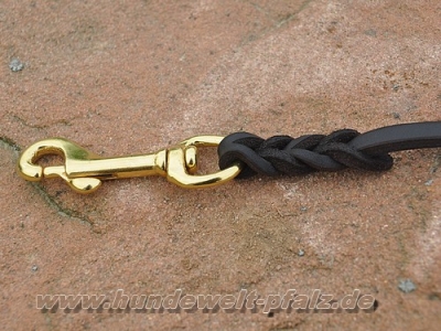 Preview: Fettlederleine, geflochten, 8mm x 100cm