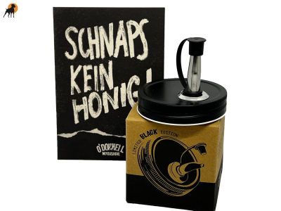 O'Donnell Moonshine Glasaufsatz Ausgießer BLACK EDITION