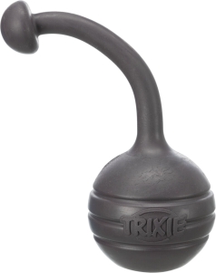 Trixie TPE-Ball mit Wurfband, schwimmfähig, ca. 6x13cm