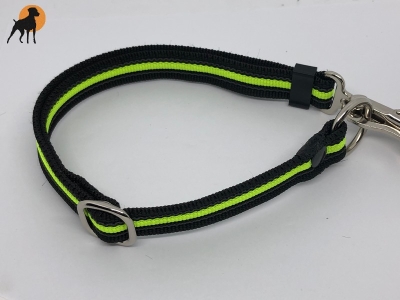 HWP Jagd- und Befreiungsleine gummiert mit Handschlaufe, 120cm