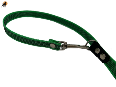 HWP Jagd- und Befreiungsleine gummiert 3-fach verstellbar, 20mm x 230cm