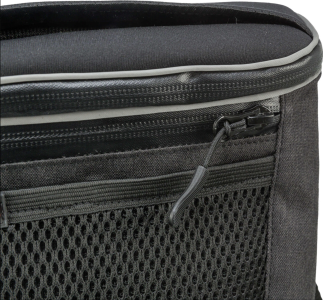 Preview: Trixie Snack-Tasche Duo Treat, 23 x 19cm, grau/schwarz