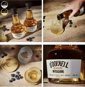 O´Donnell Whisky Tumbler mit Untersetzer
