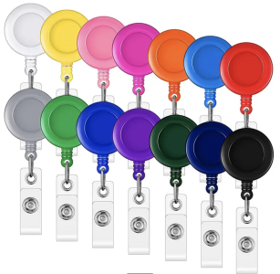 Clicker Zinger mit Seil und Gürtelclip