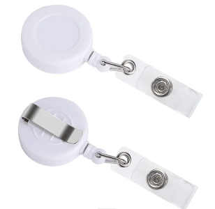Clicker Zinger mit Seil und Gürtelclip