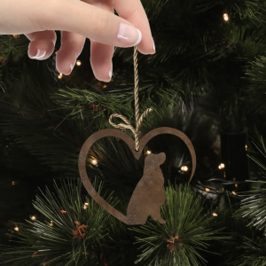 Preview: Eisen-Christbaumschmuck SPRINGER SPANIEL, ca. 8x6,5cm