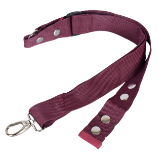 Nijens Gassitasche Bauchtasche Crossbodybag Bangkok, Baumwolle/Canvas, Pink
