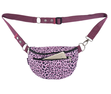 Preview: Nijens Gassitasche Bauchtasche Crossbodybag Bangkok, Baumwolle/Canvas, Pink