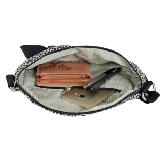 Preview: Nijens Gassitasche Bauchtasche Crossbodybag Bangkok LEO, Baumwolle/Canvas