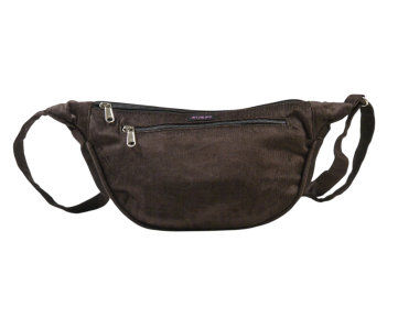 Nijens Cord Bauchtasche Rishikesh 117B, dunkelbraun