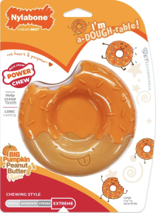 Nylabone Power Chew Donut Limited Edition – für starke & extreme Kauer, Gr.:L