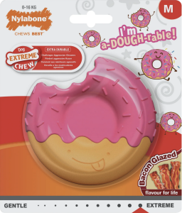Nylabone Power Chew Donut – für starke & extreme Kauer, Gr.:M
