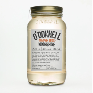 Preview: O´Donnell Moonshine Pumpkin Spice Likör - 20% vol., 700ml, ohne Ausgießer