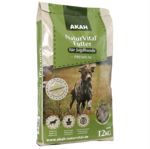 AKAH NaturVital PREMIUM Hundefutter, kaltgepresst, 12kg