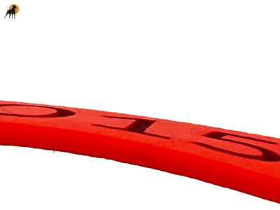 Preview: Biothane Beta Halsband Classic 1, mit Lasergravur, Breite: 25mm