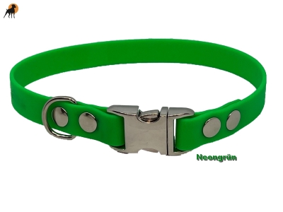 HWP Biothane Beta Halsband 19mm, mit Alu-Verschluß