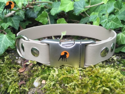 HWP Biothane Beta Maßhalsband 25mm mit Alu-Verschluß