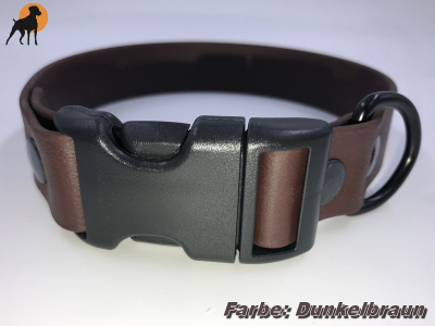 HWP Biothane Beta Maßhalsband FUN 25mm, mit Wienerlock PVC Verschluß